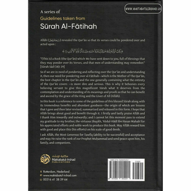 A Series Of Guidelines Taken From Surah Al-Fatihah