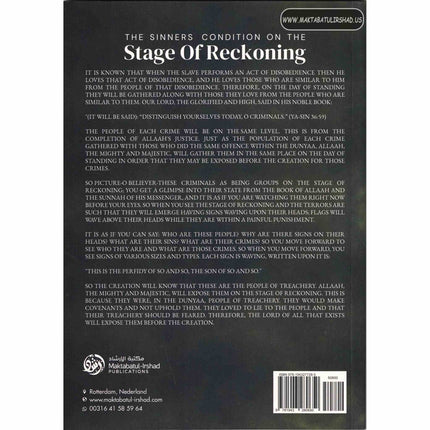 The Sinners' Condition In The Stage Of Reckoning